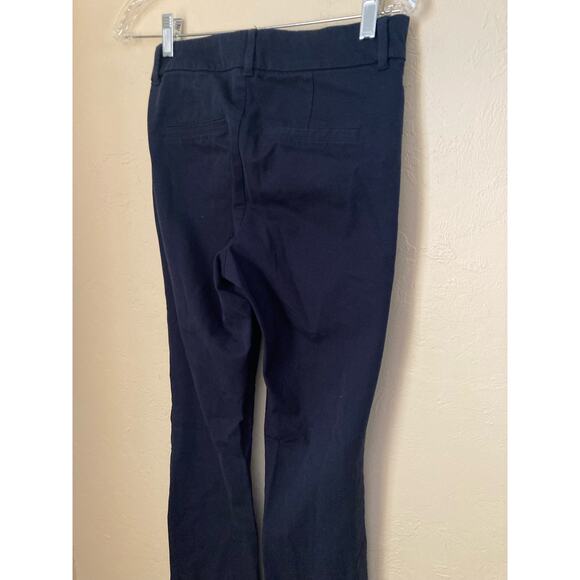 Old Navy Women's Pants High Rise Pixie Size 0 Smooth Pockets Navy Blue - Picture 4 of 7